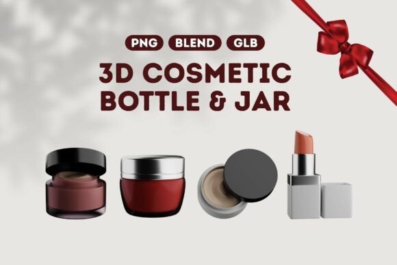 Beauty Product Container Set 01: A Strategic Asset for Cosmetic Branding