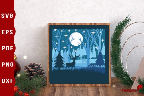 Crafting Holiday Magic: The Ultimate Guide to 3D Christmas Deer Shadow Boxes
