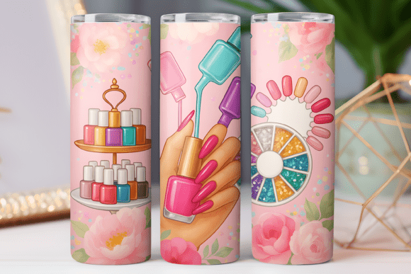 Evaluating the 3D Nail Art Tumbler Wrap for 20oz Skinny Tumblers