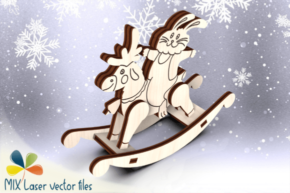 Evaluating the Laser Cut Rocking Toy Bunny Deer for Holiday Crafting