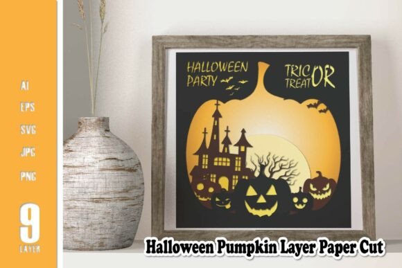 Halloween Pumpkin Scene Layered Haunted House: A Practical Review