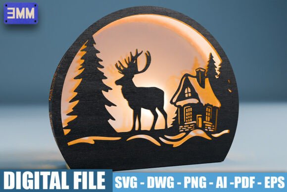Mastering the 3D Deer Cabin Lantern Laser Cut File for Flawless Results