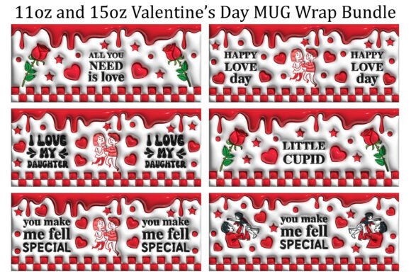 Mastering the 3D Inflated Valentine s Day Bundle Mug for Professional Sublimation Results