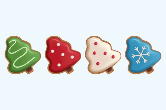Mastering the Vector 3D Christmas Tree Ginger Bread Design for Professional Print and Digital Media