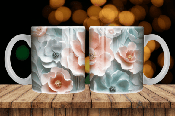 Strategic Branding with 3D Embroidered Flowers 20 Oz Skinny Tumbler Designs