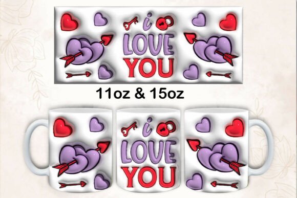 Understanding the 3d Inflated I Love You Png Mug Wrap for Sublimation Projects